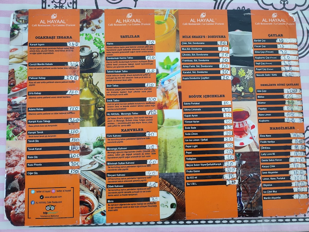 Menu Al Hayaal Cafe Restaurant-4